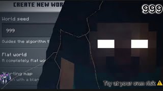 Do NOT join the "999" Seed in minecraft 1.21! 😱| Haunted Seed