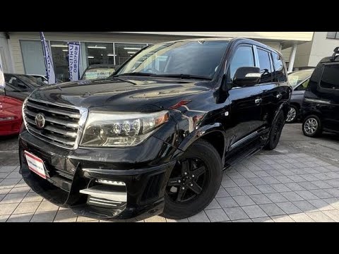 2010 TOYOTA LAND CRUISER 200 ZX 60TH BLACK LEATHER SELECTION 4.6L