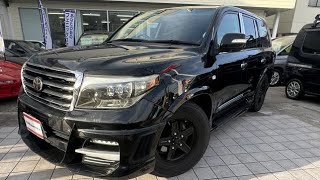 2010 TOYOTA LAND CRUISER 200 ZX 60TH BLACK LEATHER SELECTION 4.6L