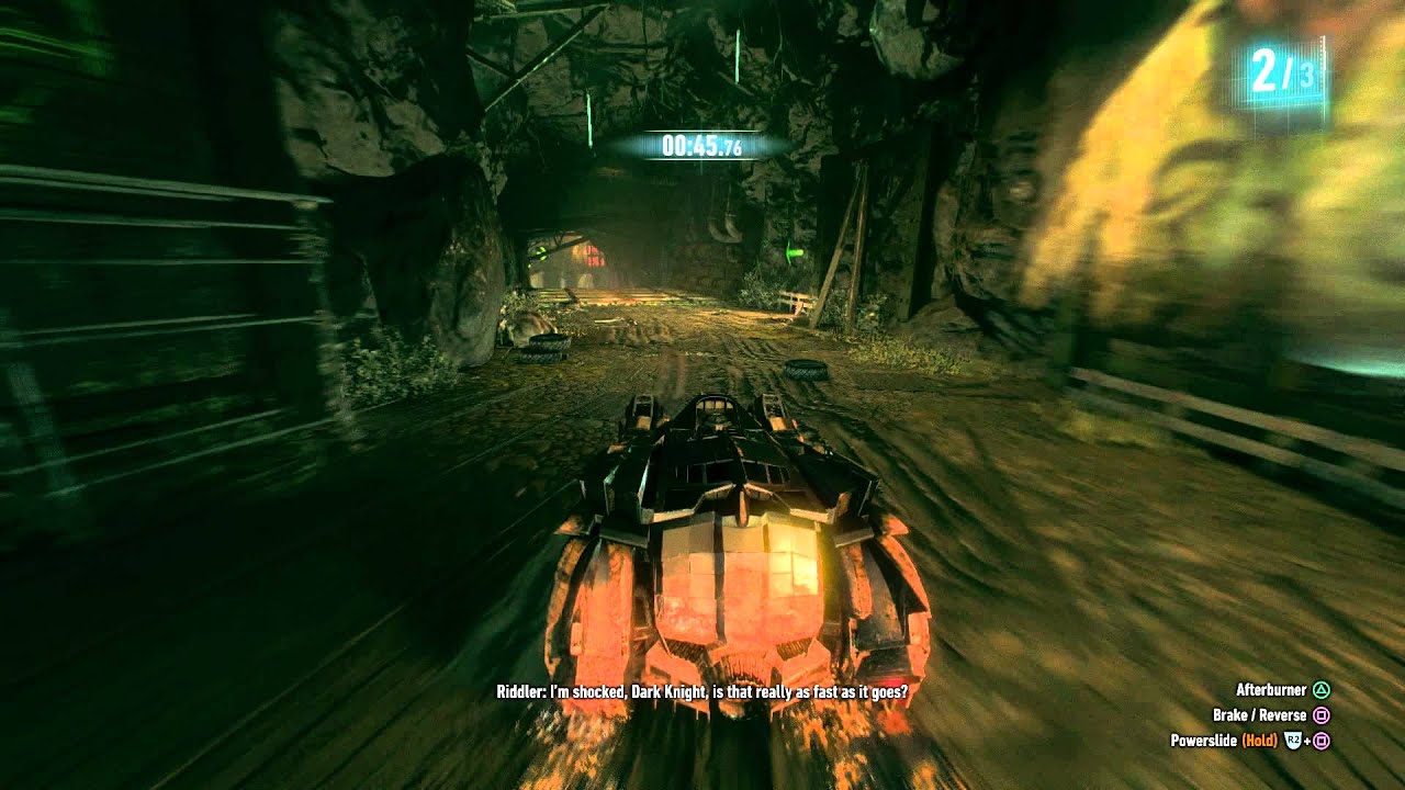 Batan Arkham Knight Part 6 Riddler s Race Track - YouTube