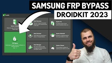 How to Bypass Google Verification with DroidKit I Samsung FRP Unlock I Easy tutorial English 2023
