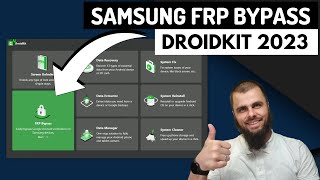 How to Bypass Google Verification with DroidKit I Samsung FRP Unlock I Easy tutorial English 2023 screenshot 5