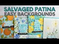 Salvaged Patina Distress Easy Backgrounds