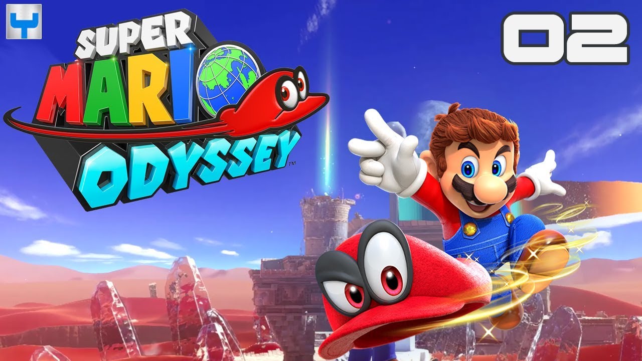 SUPER MARIO ODYSSEY #2 - O Reino da Areia! (Nintendo Switch Gameplay) 