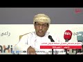 سعادة/ محمد بن سعيد البلوشي   وكيل وزارة الإعلام  المؤتمر الصحفي لمعرض مسقط للكتاب 2024