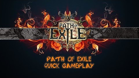 Path of Exile PC Quick Gameplay (First Look) on Epic Games Launcher