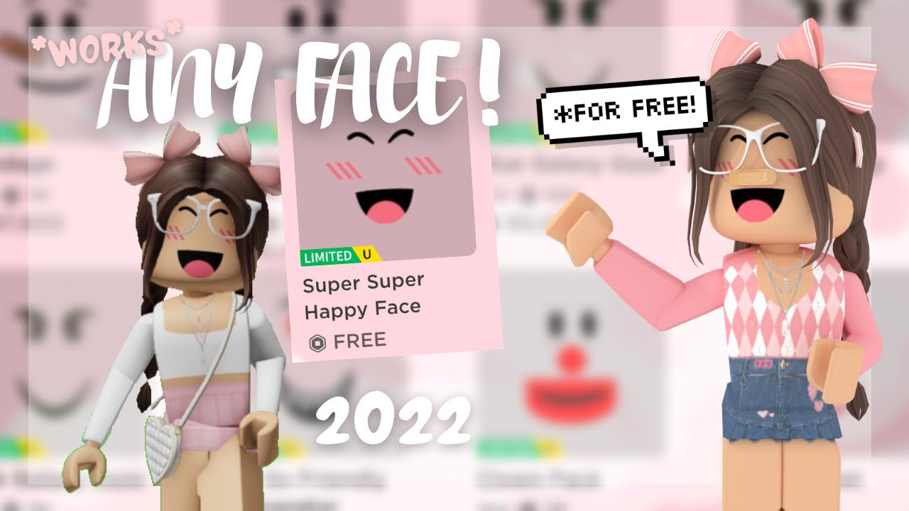 free super happy face - Roblox