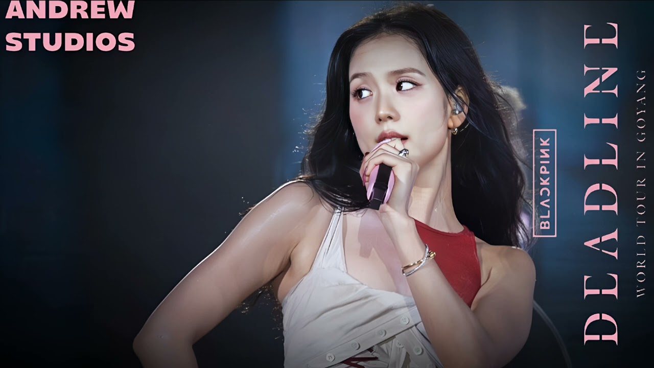 JISOO - Intro + Earthquake + outro Final (DEADLINE World Tour) STUDIO VERSION