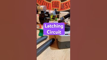 Latching Circuit with an 8 pin relay. #electrical #pushbutton #electricalcircuits