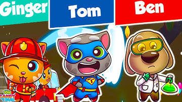 Talking Tom Candy Run - Super Tom | Gameplay Parte #22 (iOS Android)
