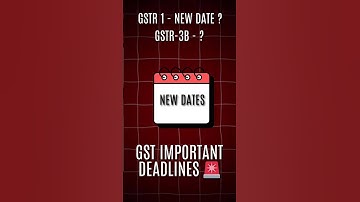 GST Update: Due Dates Extended for December 2024 Filings!