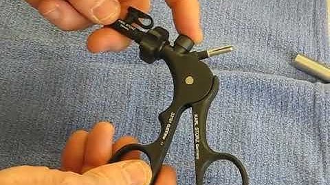 Karl Storz Clickline Instruments Dismantling and Cleaning