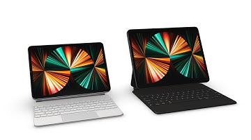 iPad Pro 2021 with Magic Keyboard - 3D Model - Elemen3D