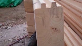 First of two videos of a large two bedroom log cabin being built. See more of our range of annexes and log cabins click here ...