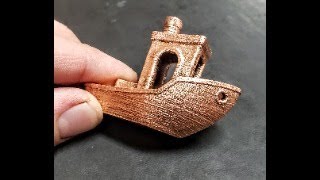 Pure Metal 3D Benchy, Printed at home!