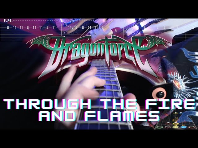 DragonForce - Through The Fire And Flames - Halfduck (Guitar Cover)