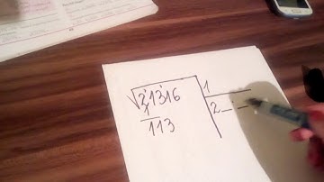 Algoritmul de extragere de sub radical. Cum scot de sub radical?