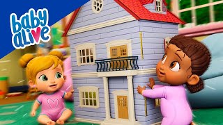 Baby Alive Official 🏡 Babies Play With Dolls House Playset 👗 Kids Videos 💕