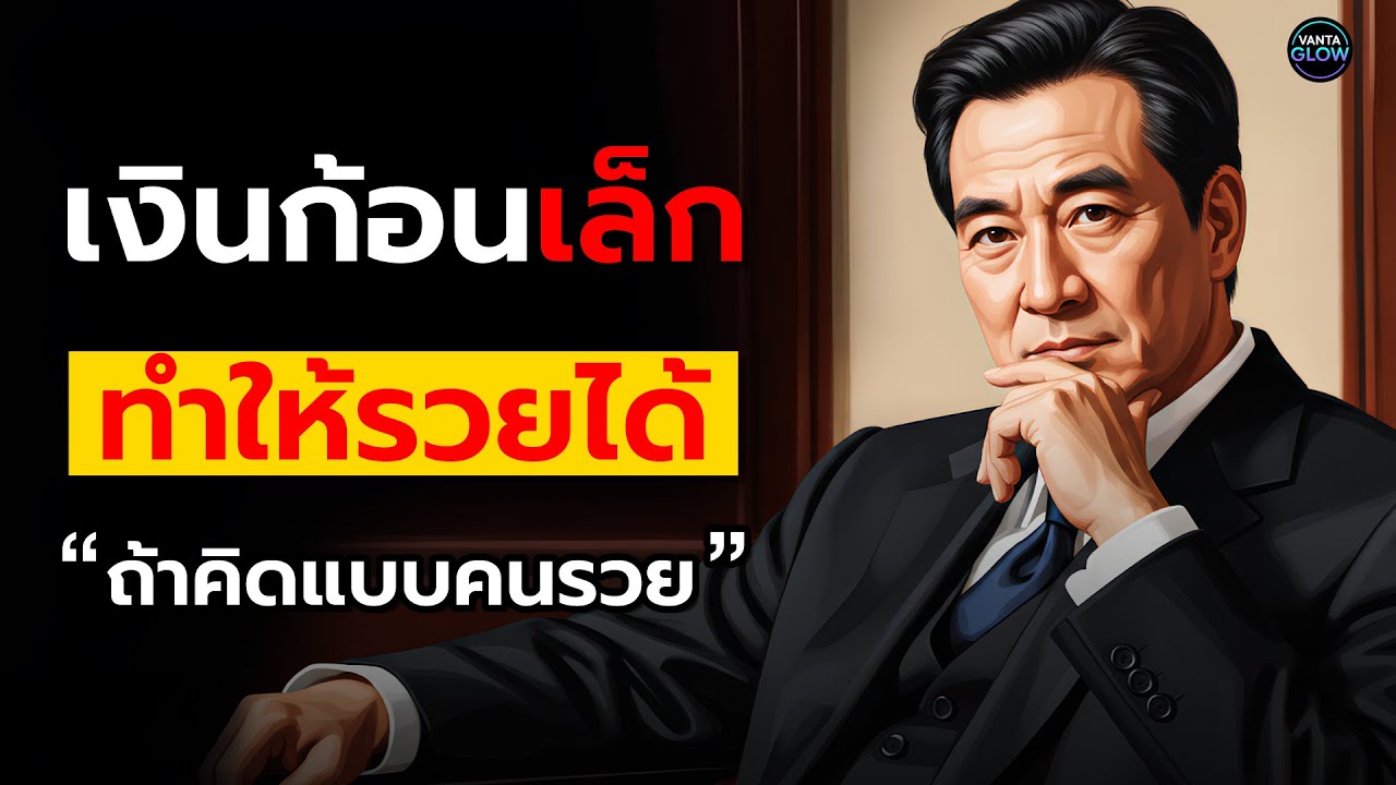 เงินก้อนเล็ก ทำให้รวยได้ ถ้าคิดแบบคนรวย