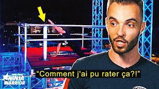 À 4 SECONDES DE LA VICTOIRE À NINJA WARRIOR !!!