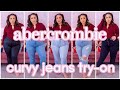 ABERCROMBIE CURVE LOVE JEANS TRY ON HAUL | SIZE 33