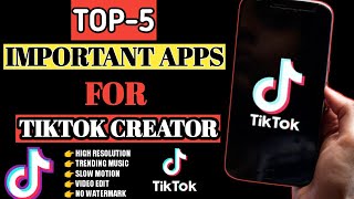Top 5 Important Apps For Every TikTok Creators screenshot 3