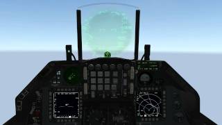 Falcon BMS Recreation Of An F-16 Engine Failure Over Iraq, 2/17/91