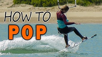 Hoe je moet poppen, uitgebreide kitesurf-/kiteboardtutorial
