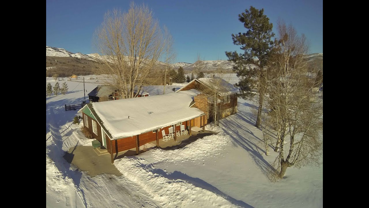 Aerial Video: 4 Bedroom Horse Property For Sale in Ogden Valley Utah
