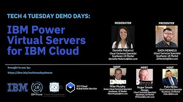TechTuesdays DemoDays:  IBM Power Virtual Servers for IBM Cloud