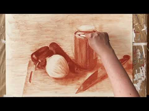 How to Draw With Conte Crayons