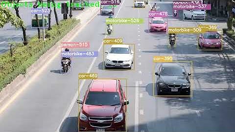 YOLOv4 and DeepSORT implementation on Google Colab | TEST3
