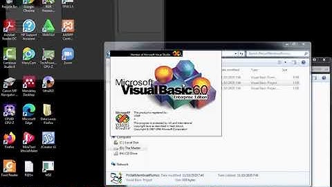 Membuat File RAR Untuk Tugas VB6