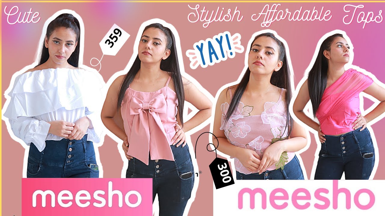 Meesho trendy tops #meeshohaul #summer