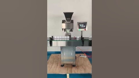 Tablet counting machine