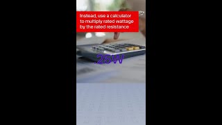 How to Know if a Resistor is Running too Hot #CircuitDesign #HeatDissipation
