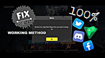 FIX PUBG 2.8 LOGIN PROBLEM | NETWORK ERROR LOGIN SERVER FAILED 😨 | 100% WORKING UNDER 2 MINUTES