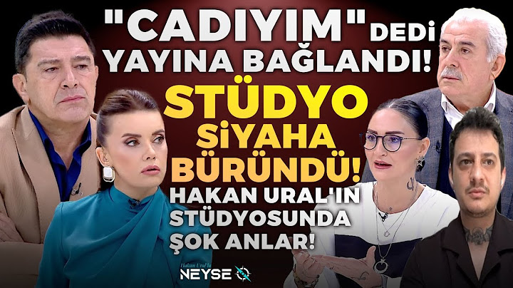 Stüdyoda Elektriklerin Kesilmesi İşaret Mi? Hakan Ural Ve Konukları Şoke Oldu!|Hakan Ural'la Neyse O