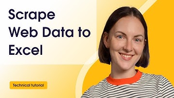 How to Scrape Data from Websites to Excel with Web Query