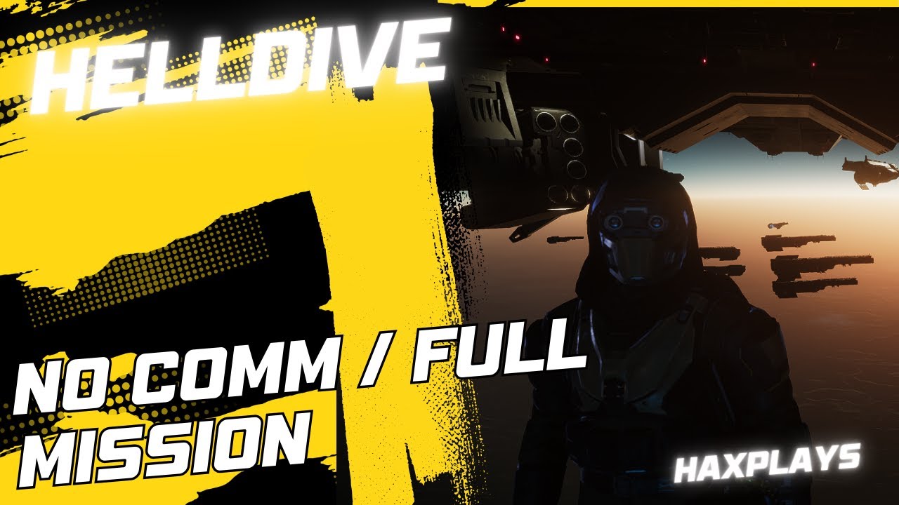 Helldivers 2 / Helldive Full Mission - No Commentary (Background ...