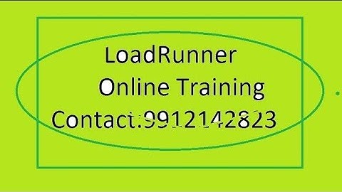 Loadrunner-Script Recording class1