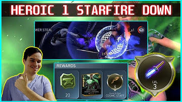 How To Beat Heroic Starfire Best Teams And Tips Injustice 2 Mobile Advent Of Chaos Solo Raids