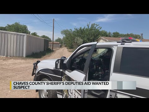 Chaves County Sheriff's Deputies aid wanted suspect that was injured