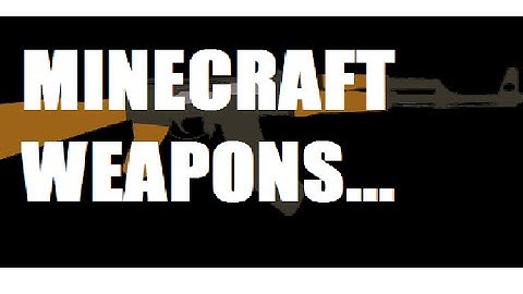 Ultimate Minecraft Weaponry - NO MODS REQUIRED! - Invincibility, Super Weapons and More!