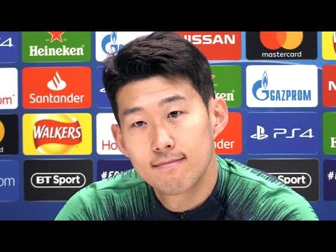Son Heung-Min Full Pre-Match Press Conference - Tottenham v Man City - Champions League