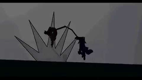 Shadow Fighters Loop Animated Fight Scene
