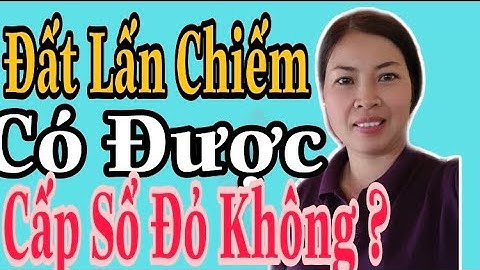 Đất lấn chiếm có được cấp sổ đỏ không?|Vũ Thị Na