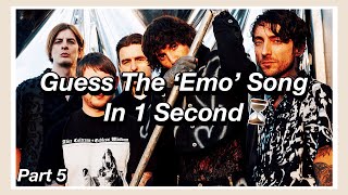 Can You Guess The Song From One Second? - Emo Edition - Part 5