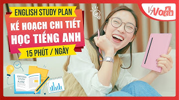 Lên Kế Hoạch 1 NĂM GIỎI TIẾNG ANH | 15 phút mỗi ngày/365 ngày | VyVocab Ep.104