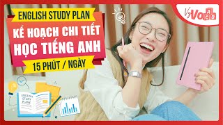 Lên Kế Hoạch 1 NĂM GIỎI TIẾNG ANH | 15 phút mỗi ngày/365 ngày | VyVocab Ep.104 screenshot 2